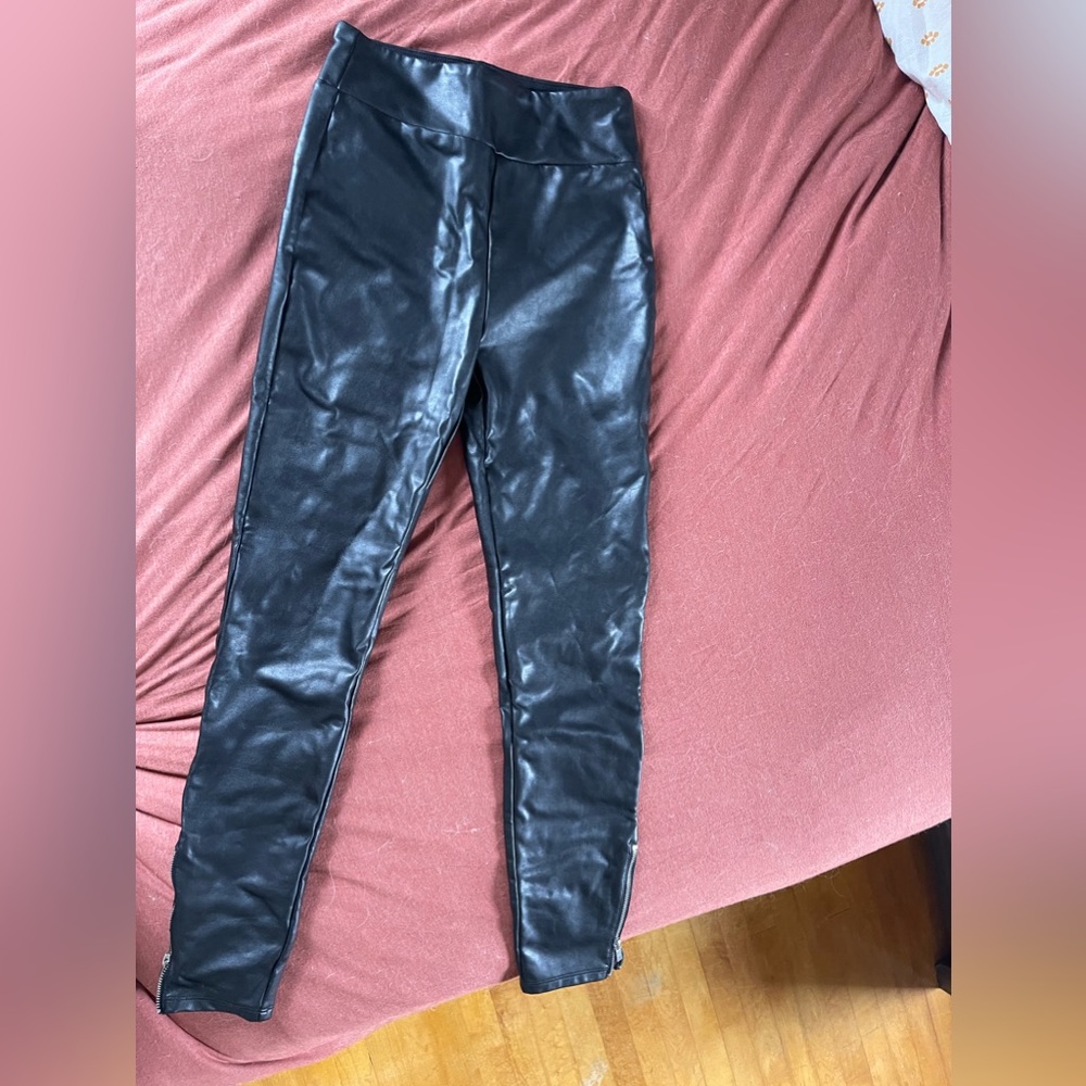 Abercrombie leather pants